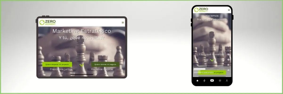 Accesibilidad móvil y tablet  | ZeroMoment