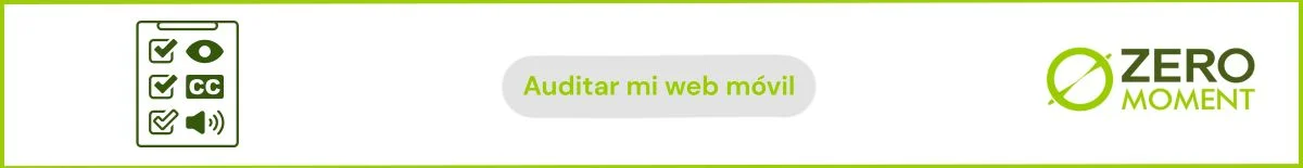 Auditar la accesibilidad web y móvil | ZeroMoment