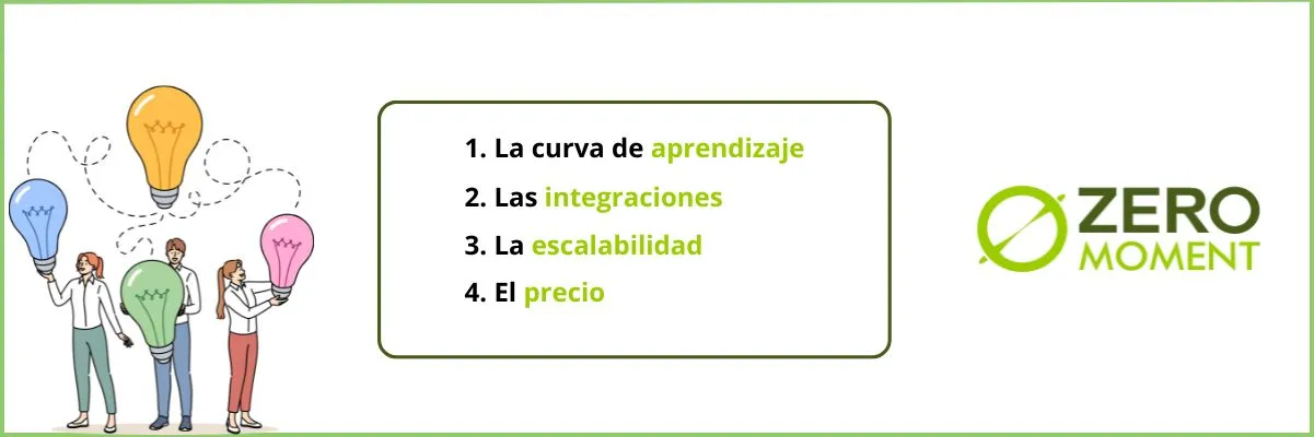 Automatizaciones con CRM características clave | ZeroMoment