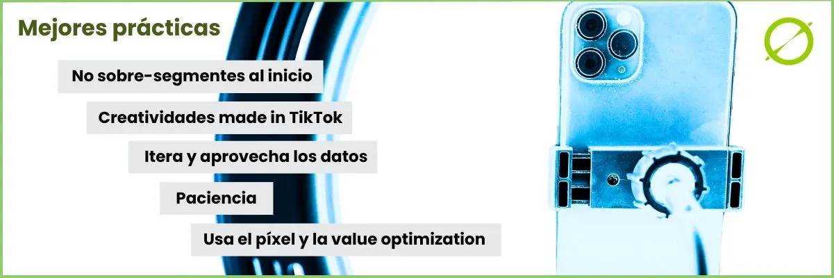 Campañas en Tiktok Ads Manager mejores practicas | ZeroMoment