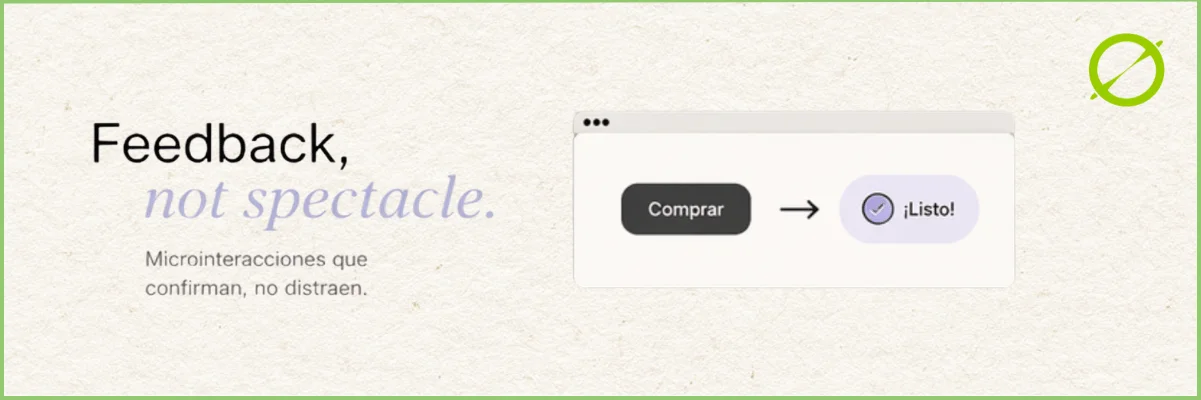 Microinteracciones en el diseño web
