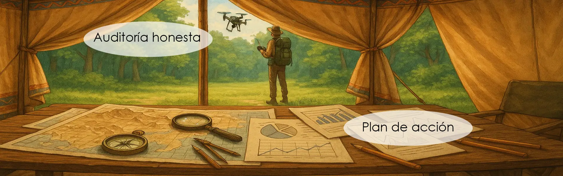 Estrategia de marketing. Cuando el árbol no te deja ver el bosque