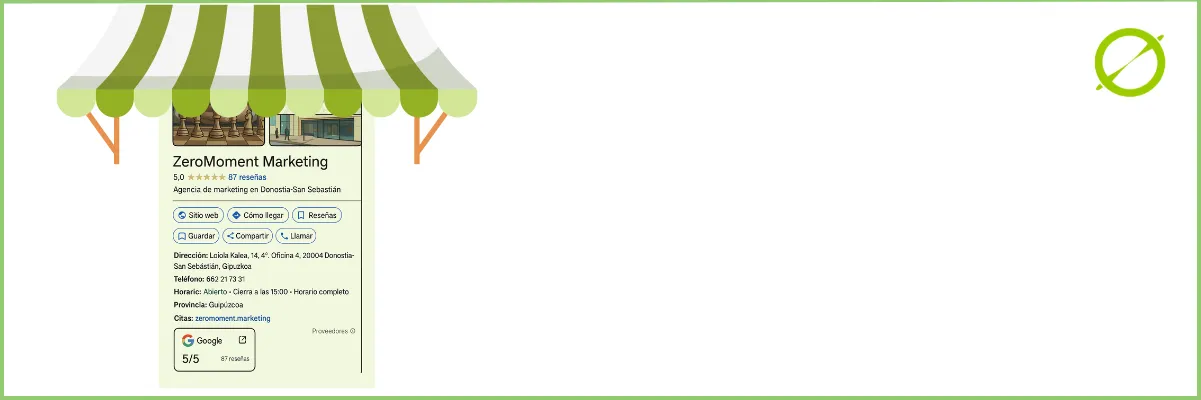 Ficha ZeroMoment marketing - optimizar Google Business Profile | ZeroMoment
