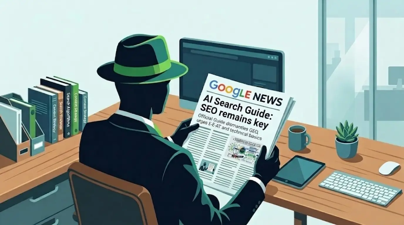 Imagen de cabecera para ilustrar la noticia en la que Google habla de GEO y SEO