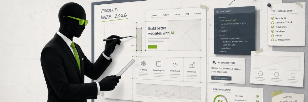 Desarrollo web con IA