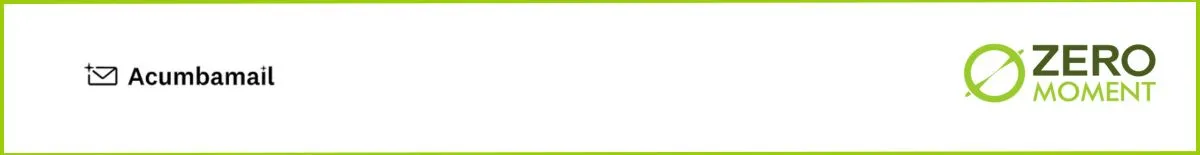 Herramientas de CRM Acumbamail | ZeroMoment