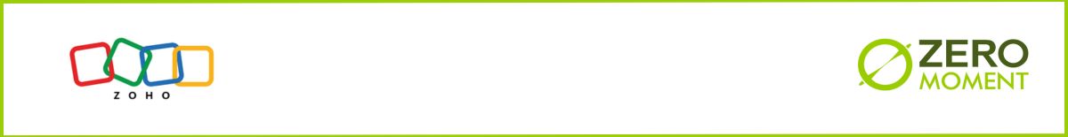 Herramienta de CRM Zoho | ZeroMoment