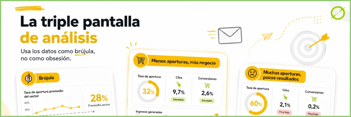 La tasa de apertura la triple pantalla de análisis | ZeroMoment