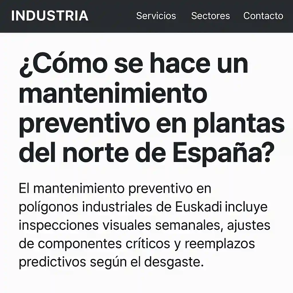 Optimizar el contenido para IA Método optimizar el contenido para Industria | ZeroMoment