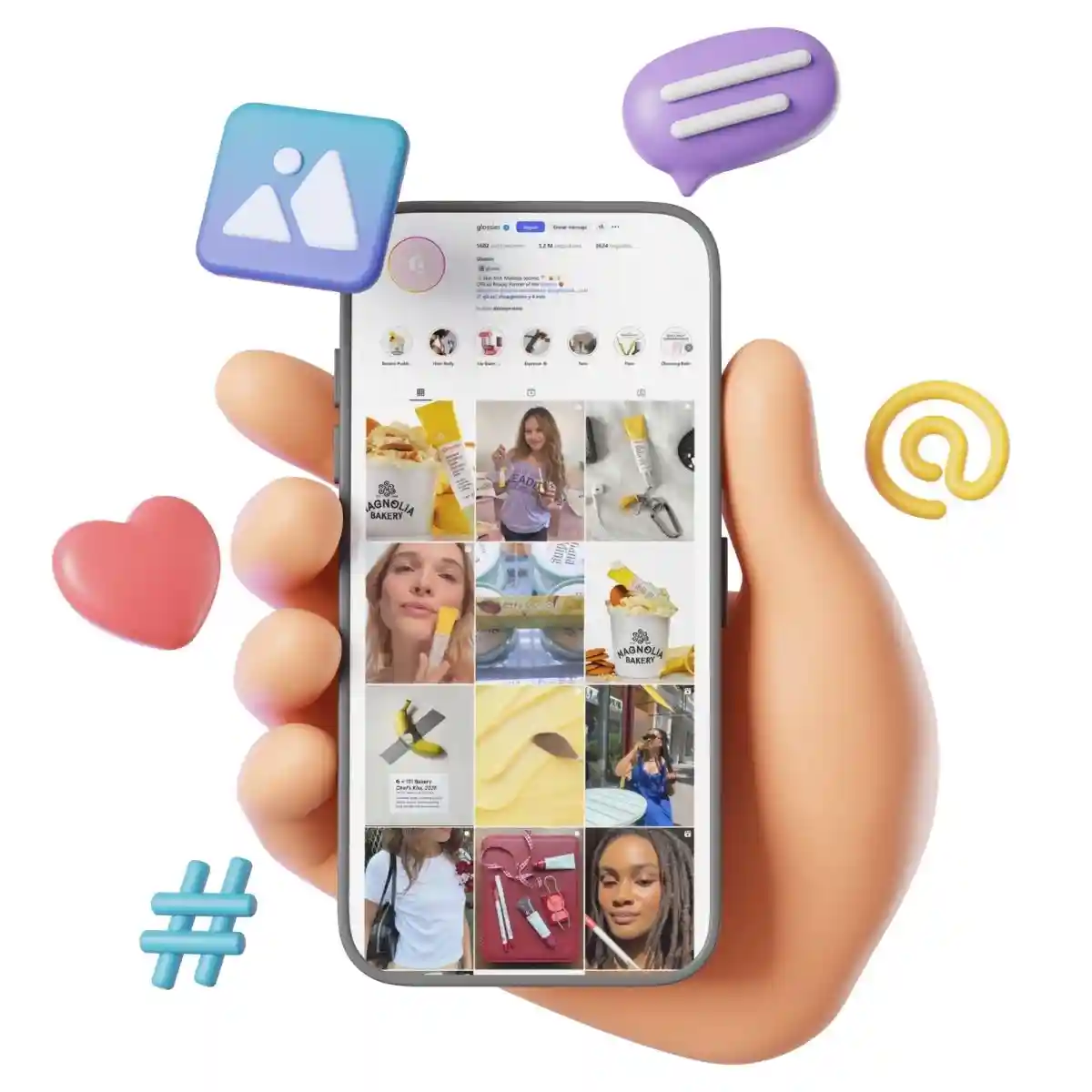 Segmentar en redes sociales caso de éxito de Glossier | ZeroMoment