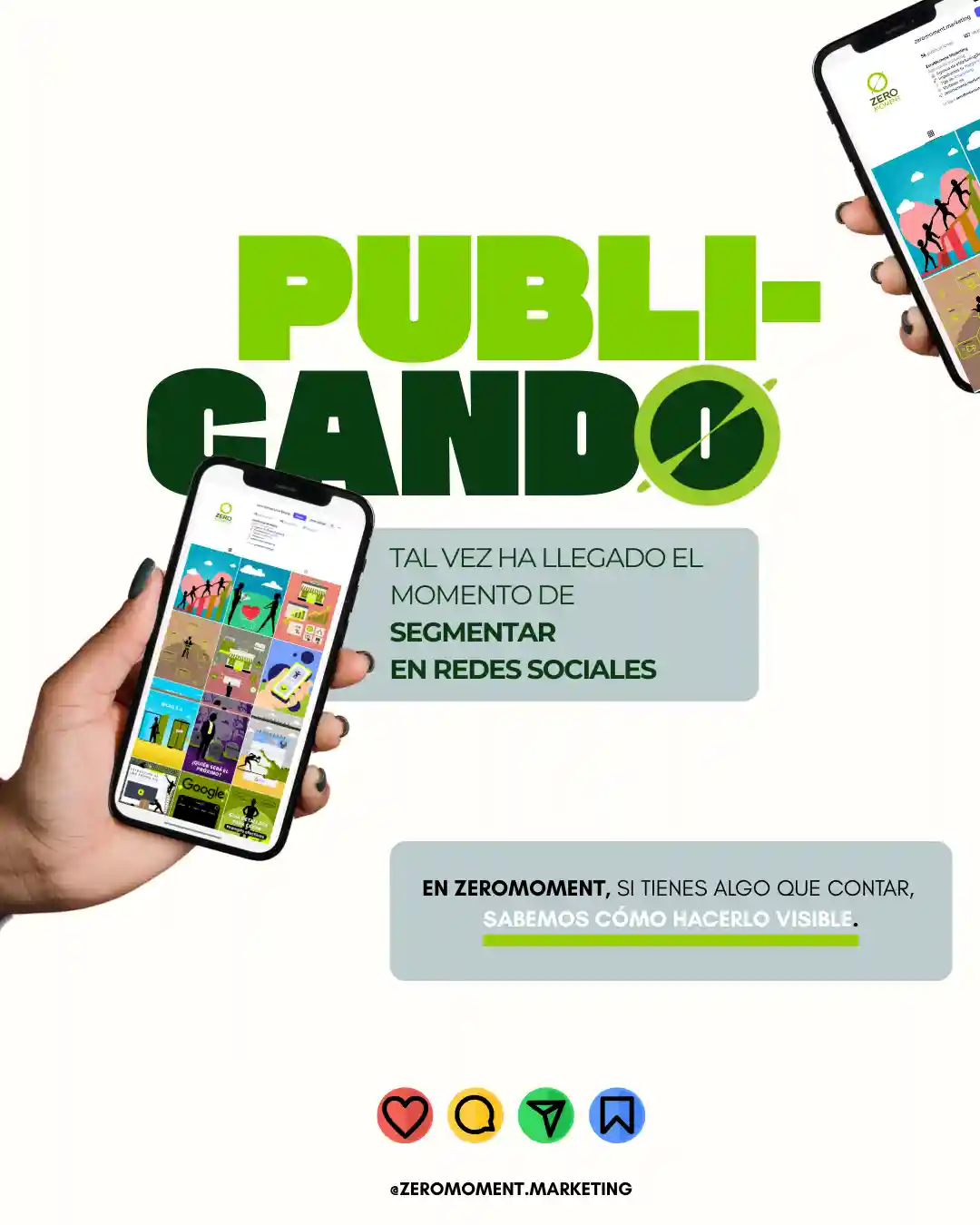 Segmentar en redes sociales CTA | ZeroMoment