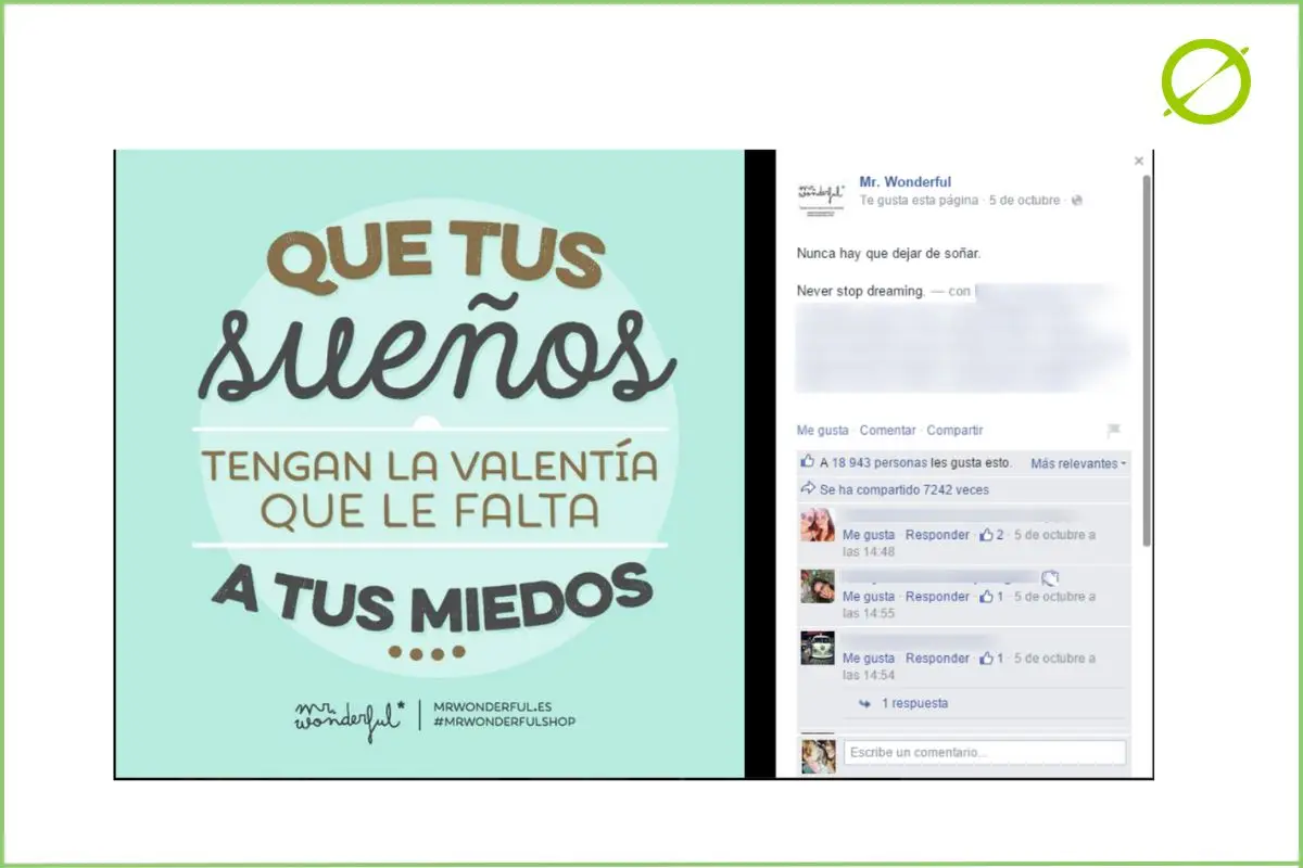 Social Ads ejemplo Mr Wonderful campaña | ZeroMoment
