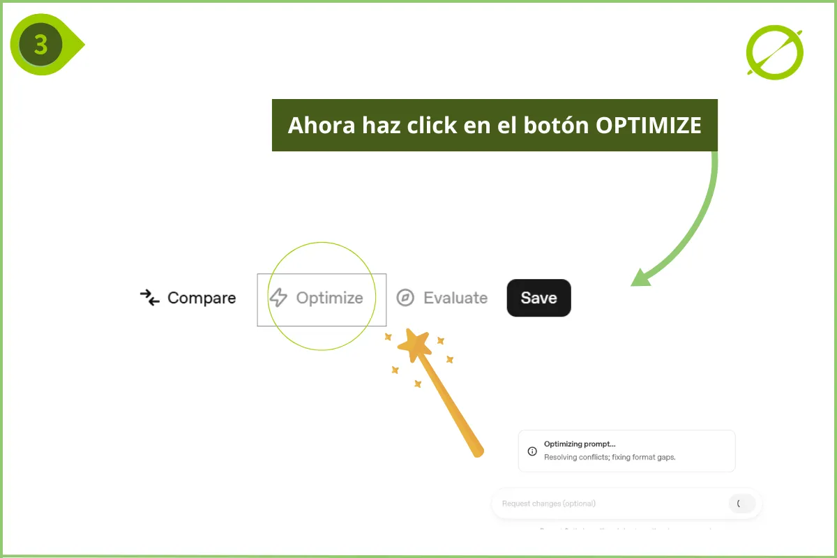 Paso 3: Cómo funciona la optimizacion de prompts en open ai paso a paso | ZeroMoment