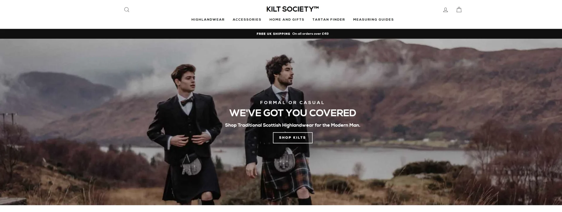 Usuarios recurrentes con Email Marketing Kilt Society portada | ZeroMoment